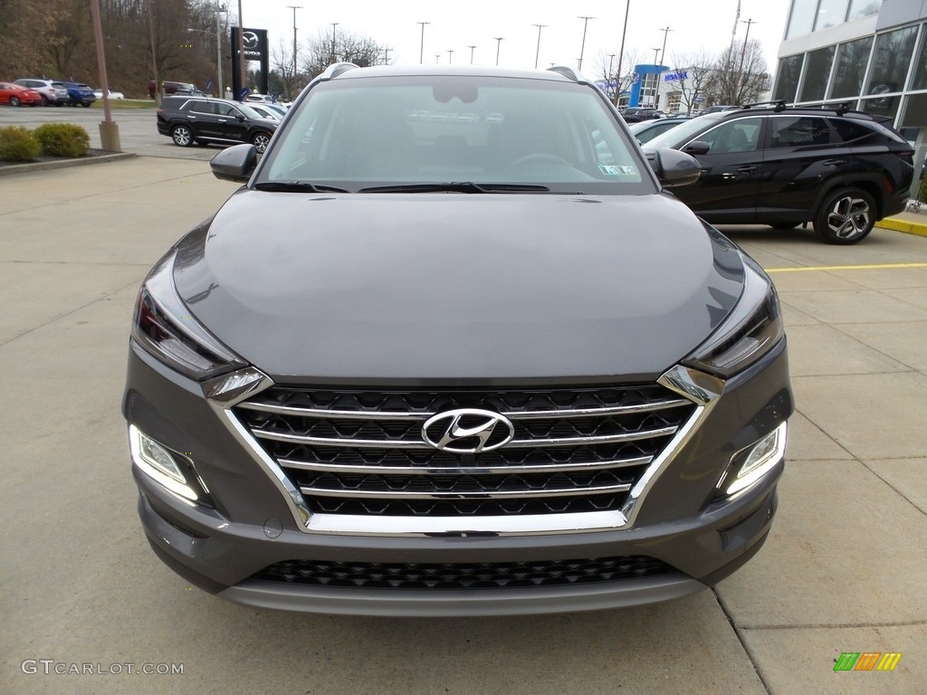 2020 Tucson Limited AWD - Magnetic Force Metallic / Black photo #8