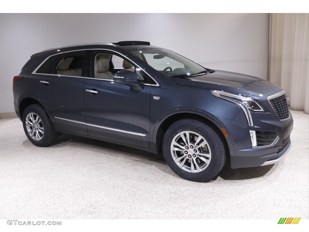 Shadow Metallic 2020 Cadillac XT5 Premium Luxury AWD Exterior Photo #145850144