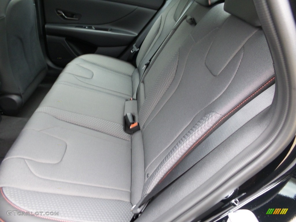 2023 Elantra N-Line - Onyx Black / Black photo #12