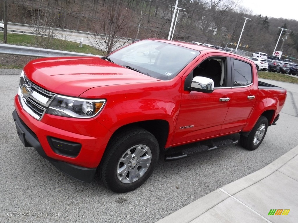 Red Hot 2019 Chevrolet Colorado LT Crew Cab 4x4 Exterior Photo #145850153