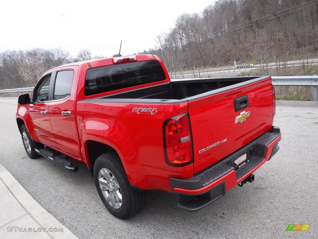 2019 Colorado LT Crew Cab 4x4 - Red Hot / Jet Black photo #14