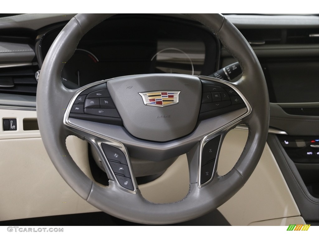 2020 Cadillac XT5 Premium Luxury AWD Cirrus Steering Wheel Photo #145850240