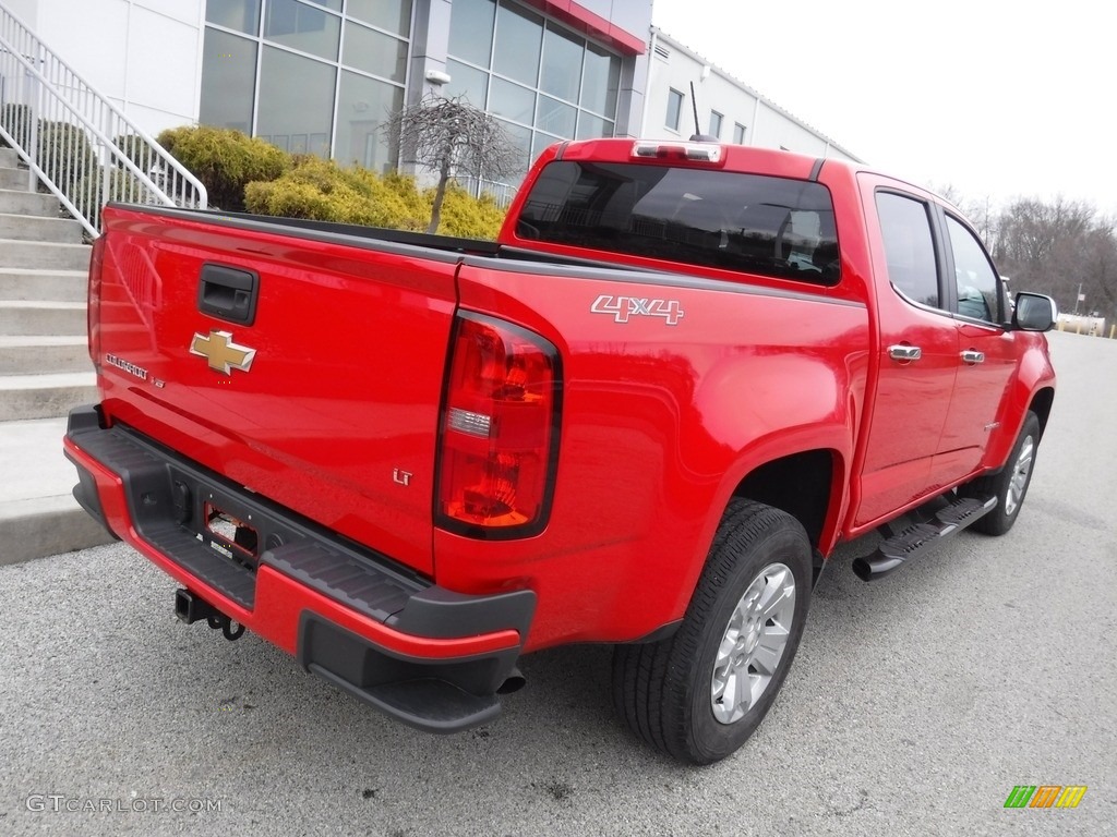 2019 Colorado LT Crew Cab 4x4 - Red Hot / Jet Black photo #18