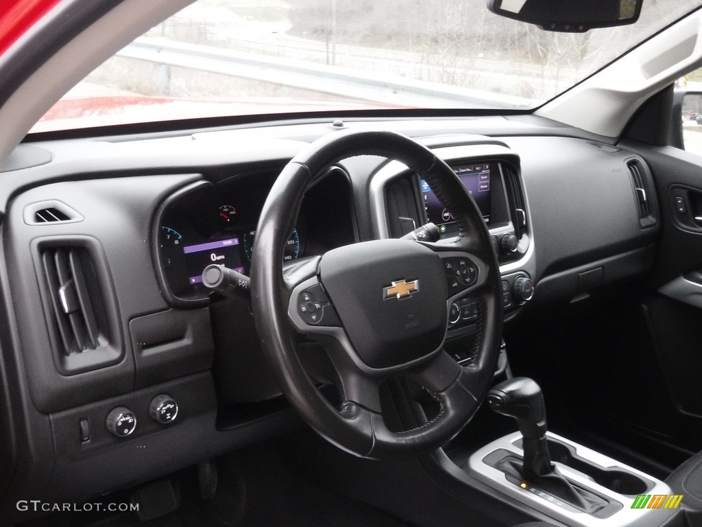 2019 Colorado LT Crew Cab 4x4 - Red Hot / Jet Black photo #20