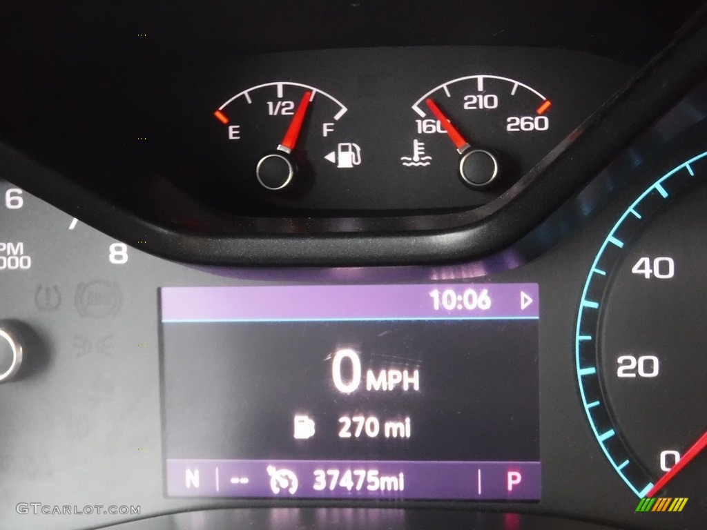 2019 Colorado LT Crew Cab 4x4 - Red Hot / Jet Black photo #34