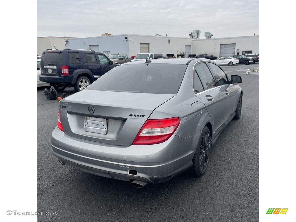 2009 C 300 4Matic Sport - Steel Grey Metallic / Black photo #5