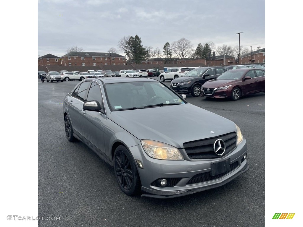 2009 C 300 4Matic Sport - Steel Grey Metallic / Black photo #7
