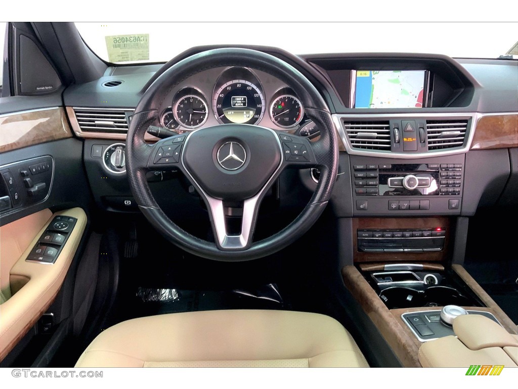 2012 E 350 Sedan - Arctic White / Natural Beige/Black photo #4