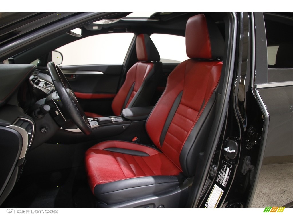 Circuit Red Interior 2020 Lexus NX 300 F Sport AWD Photo #145851092