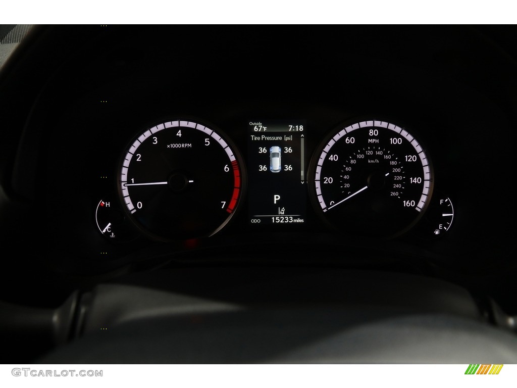2020 Lexus NX 300 F Sport AWD Gauges Photo #145851119
