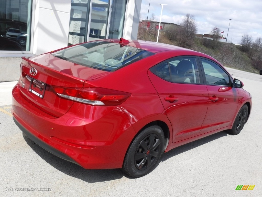 2017 Elantra SE - Red / Gray photo #10