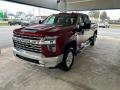 2020 Cajun Red Tintcoat Chevrolet Silverado 2500HD LTZ Crew Cab 4x4  photo #2