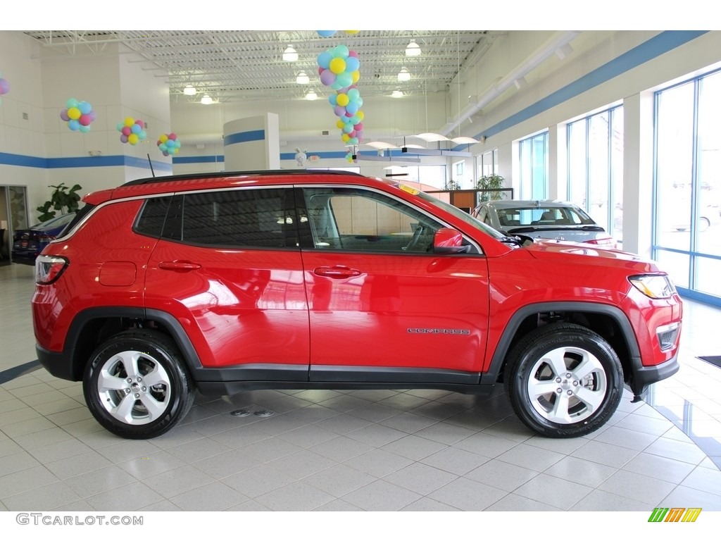 Velvet Red Pearl 2021 Jeep Compass Latitude 4x4 Exterior Photo #145852543