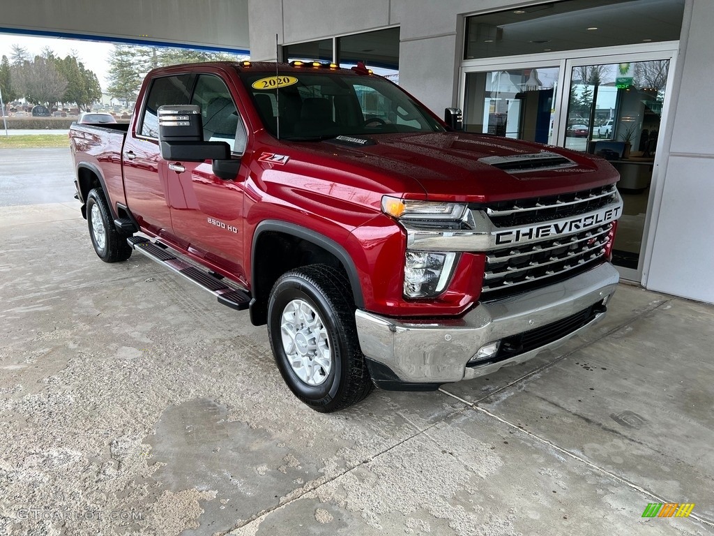 2020 Silverado 2500HD LTZ Crew Cab 4x4 - Cajun Red Tintcoat / Jet Black photo #5