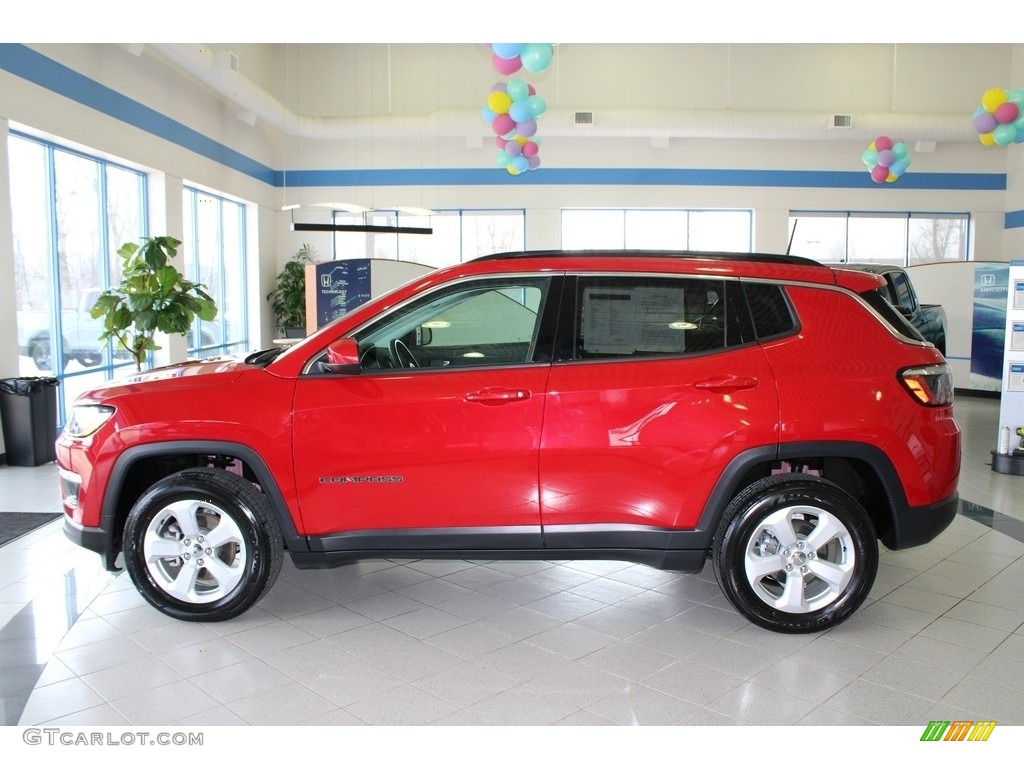 Velvet Red Pearl 2021 Jeep Compass Latitude 4x4 Exterior Photo #145852677