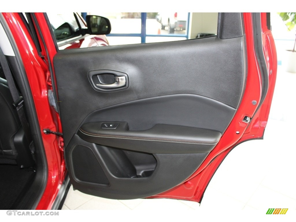 2021 Jeep Compass Latitude 4x4 Black Door Panel Photo #145852818