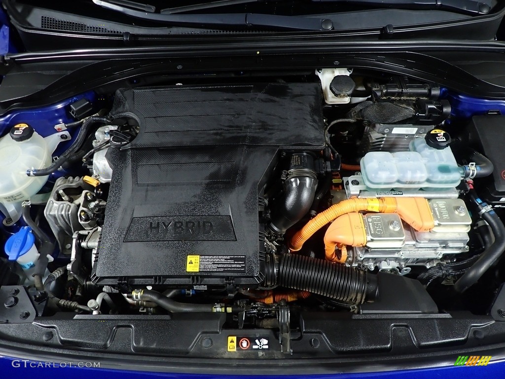 2019 Ioniq Hybrid Blue - Intense Blue / Black photo #7