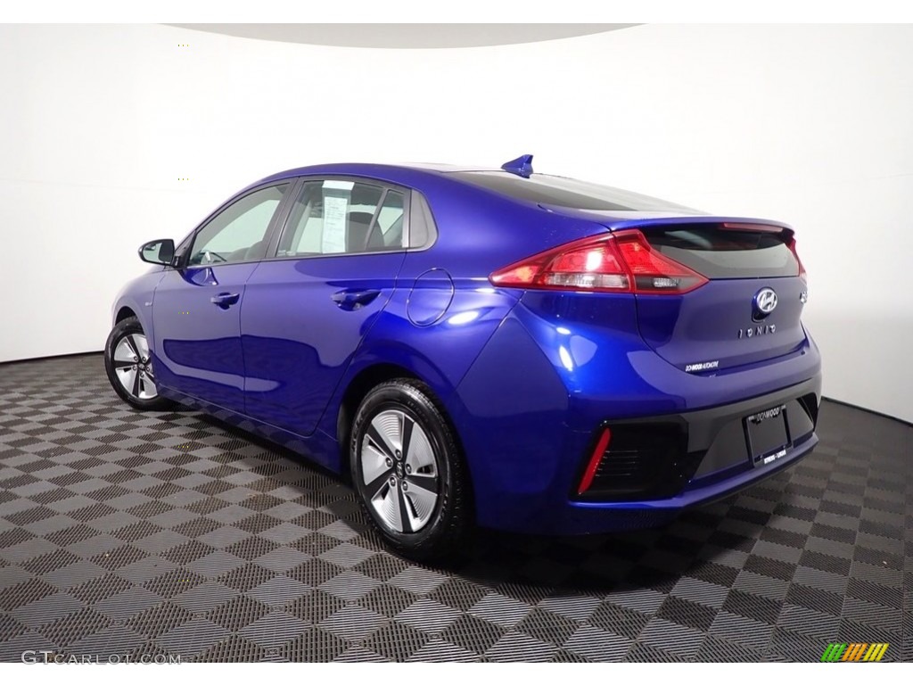 2019 Ioniq Hybrid Blue - Intense Blue / Black photo #11
