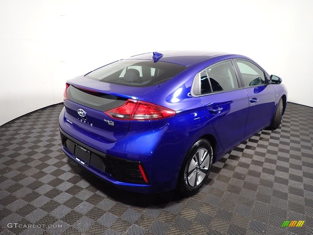 2019 Ioniq Hybrid Blue - Intense Blue / Black photo #17