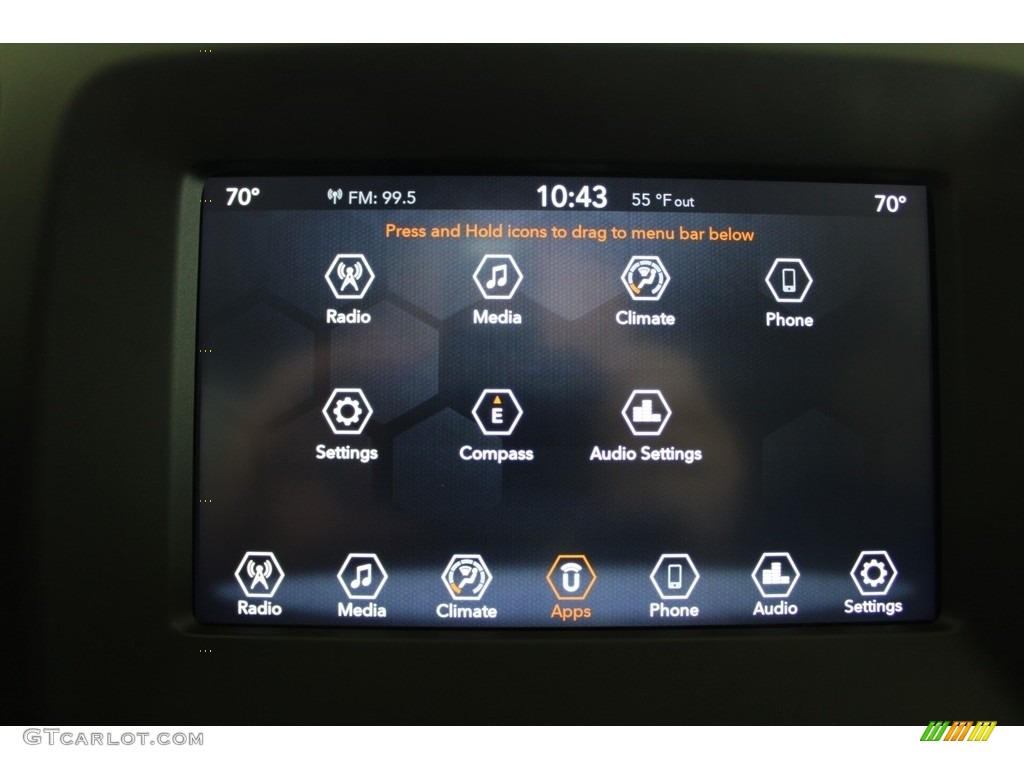 2021 Jeep Compass Latitude 4x4 Controls Photo #145853284