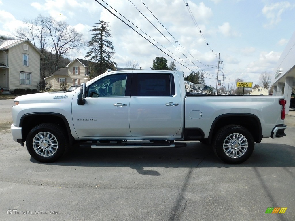 2023 Silverado 2500HD High Country Crew Cab 4x4 - Silver Ice Metallic / Jet Black photo #10