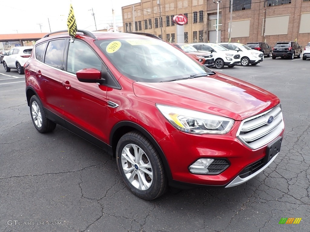 2019 Escape SEL 4WD - Ruby Red / Chromite Gray/Charcoal Black photo #2