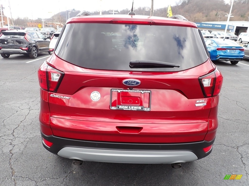 2019 Escape SEL 4WD - Ruby Red / Chromite Gray/Charcoal Black photo #7