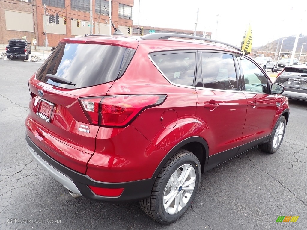 2019 Escape SEL 4WD - Ruby Red / Chromite Gray/Charcoal Black photo #8