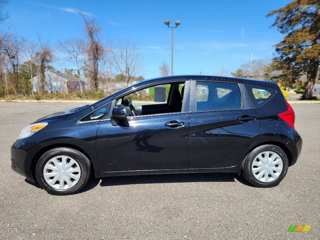 2014 Versa Note SV - Super Black / Charcoal photo #5