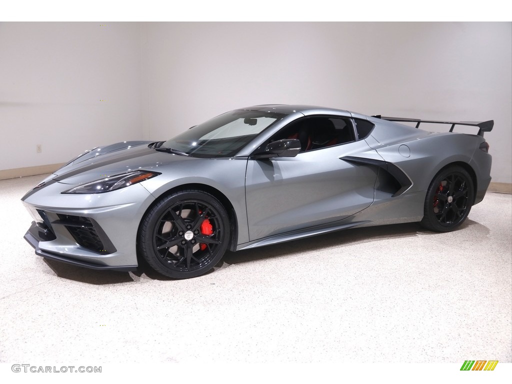 Hypersonic Gray Metallic 2022 Chevrolet Corvette Stingray Coupe Exterior Photo #145854142