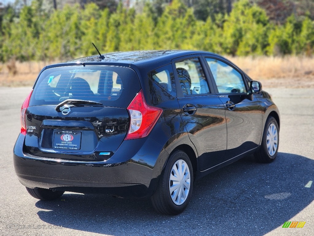 2014 Versa Note SV - Super Black / Charcoal photo #8