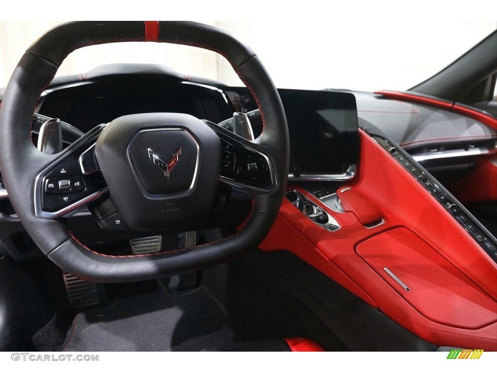2022 Chevrolet Corvette Stingray Coupe Adrenalin Red Dashboard Photo #145854265
