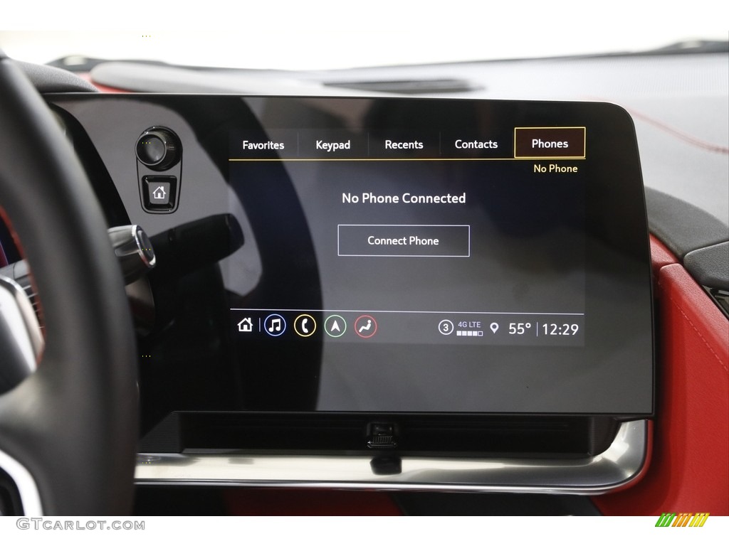 2022 Corvette Stingray Coupe - Hypersonic Gray Metallic / Adrenalin Red photo #14