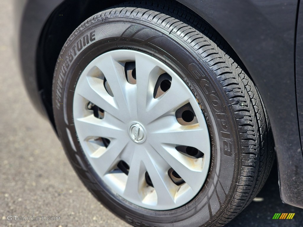 2014 Versa Note SV - Super Black / Charcoal photo #23