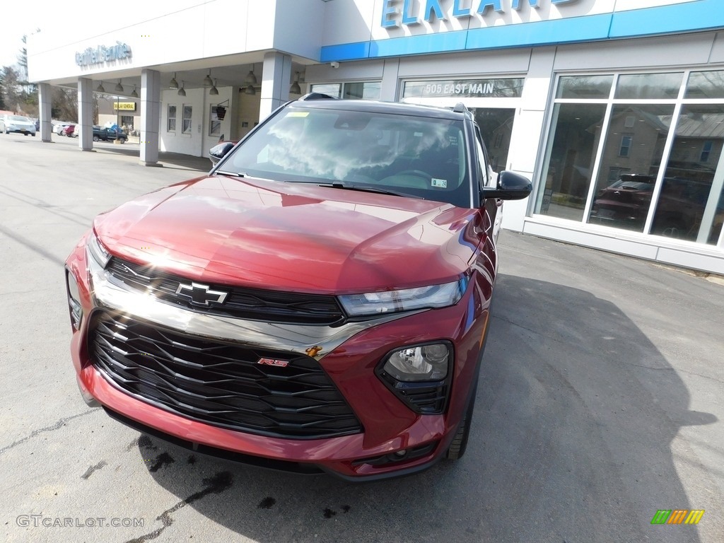 2023 TrailBlazer RS - Crimson Metallic / Jet Black photo #3