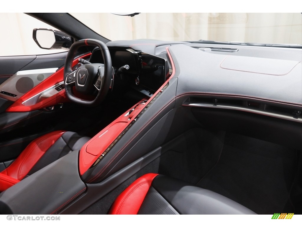 2022 Chevrolet Corvette Stingray Coupe Adrenalin Red Dashboard Photo #145854583