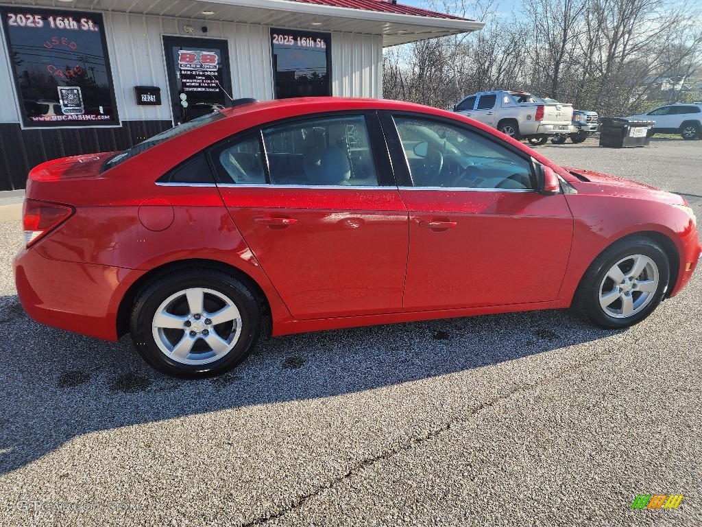 2015 Cruze LT - Red Hot / Jet Black/Medium Titanium photo #6