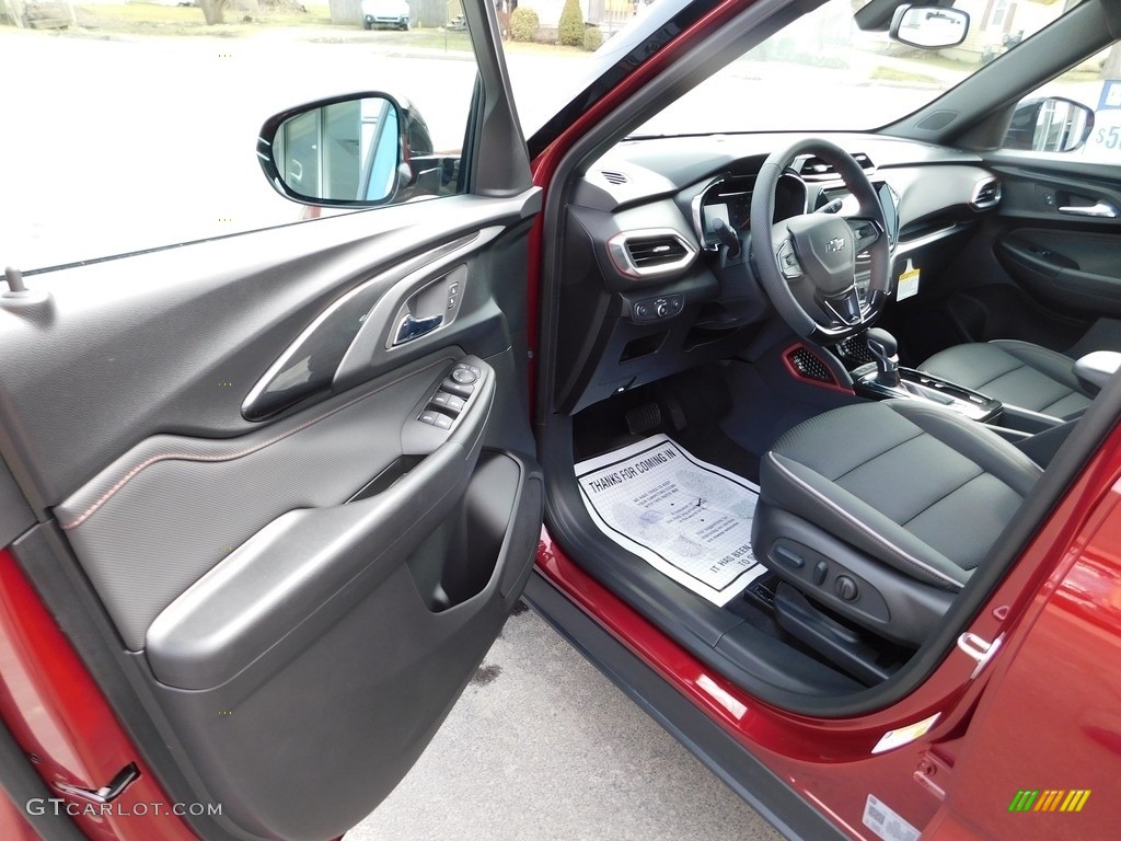 Jet Black Interior 2023 Chevrolet TrailBlazer RS Photo #145854856