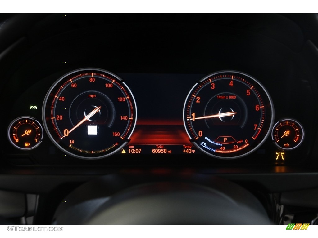 2017 BMW X6 xDrive35i Gauges Photo #145854905