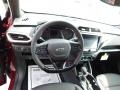 Jet Black 2023 Chevrolet TrailBlazer RS Steering Wheel