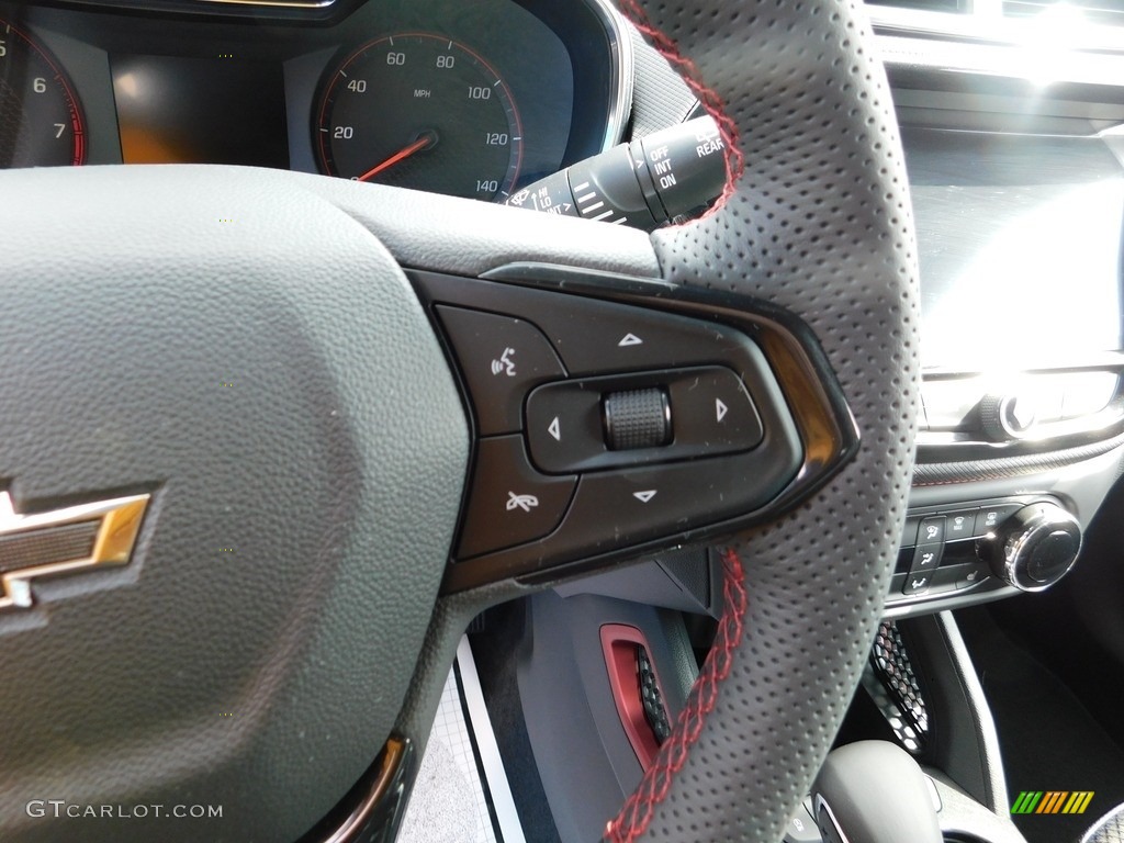 2023 Chevrolet TrailBlazer RS Jet Black Steering Wheel Photo #145855033