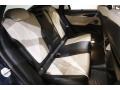 2017 BMW X6 Ivory White/Black Interior Rear Seat Photo