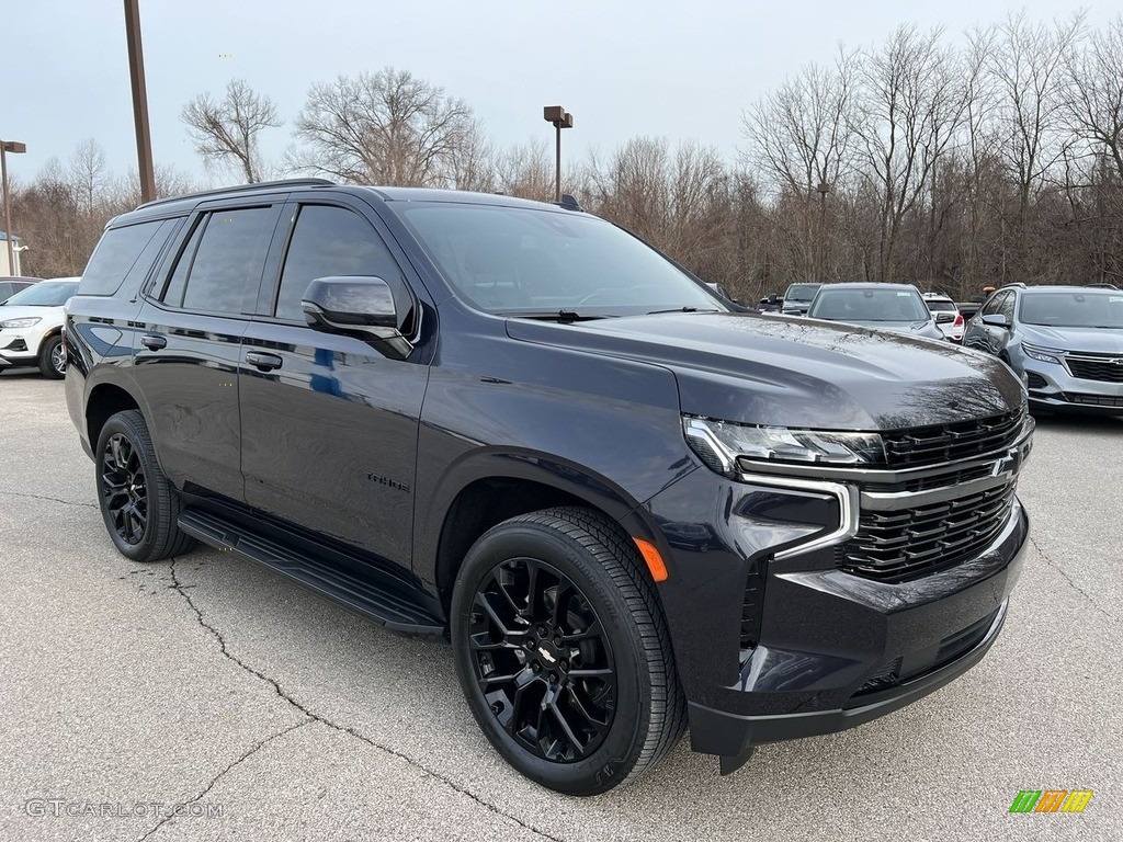 Dark Ash Metallic 2022 Chevrolet Tahoe RST 4WD Exterior Photo #145855129