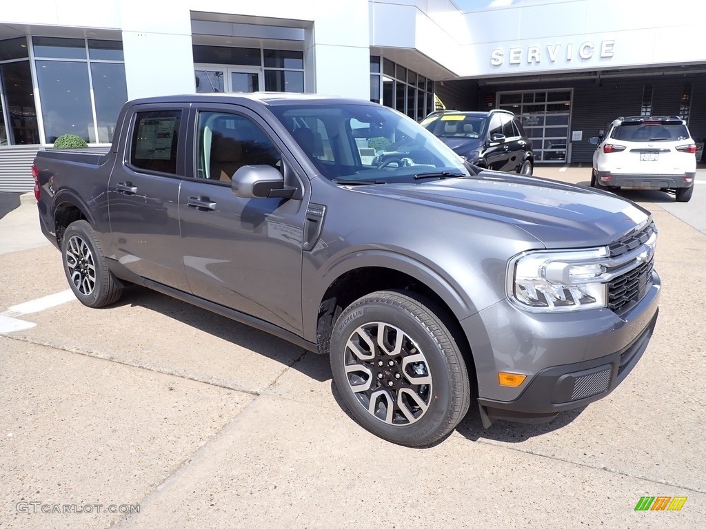Carbonized Gray Metallic 2023 Ford Maverick Lariat AWD Exterior Photo #145855279