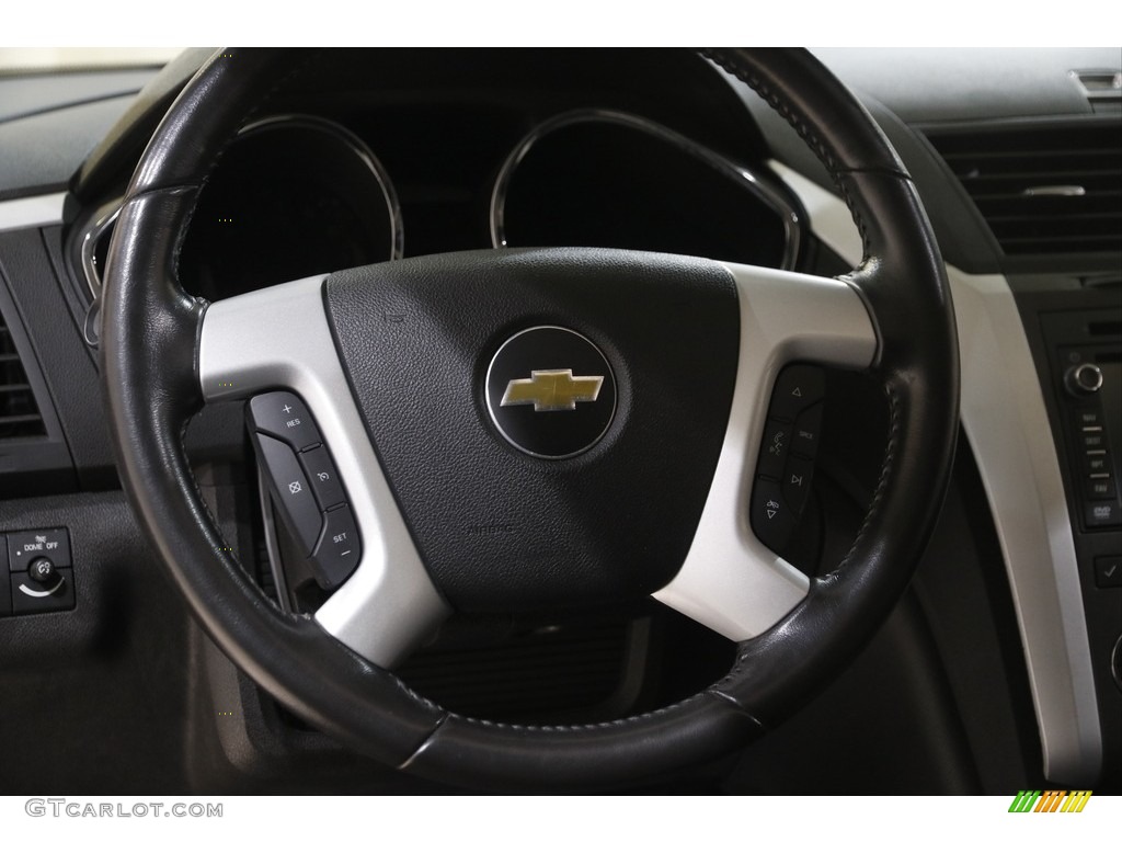 2012 Traverse LT AWD - Black Granite Metallic / Ebony photo #7