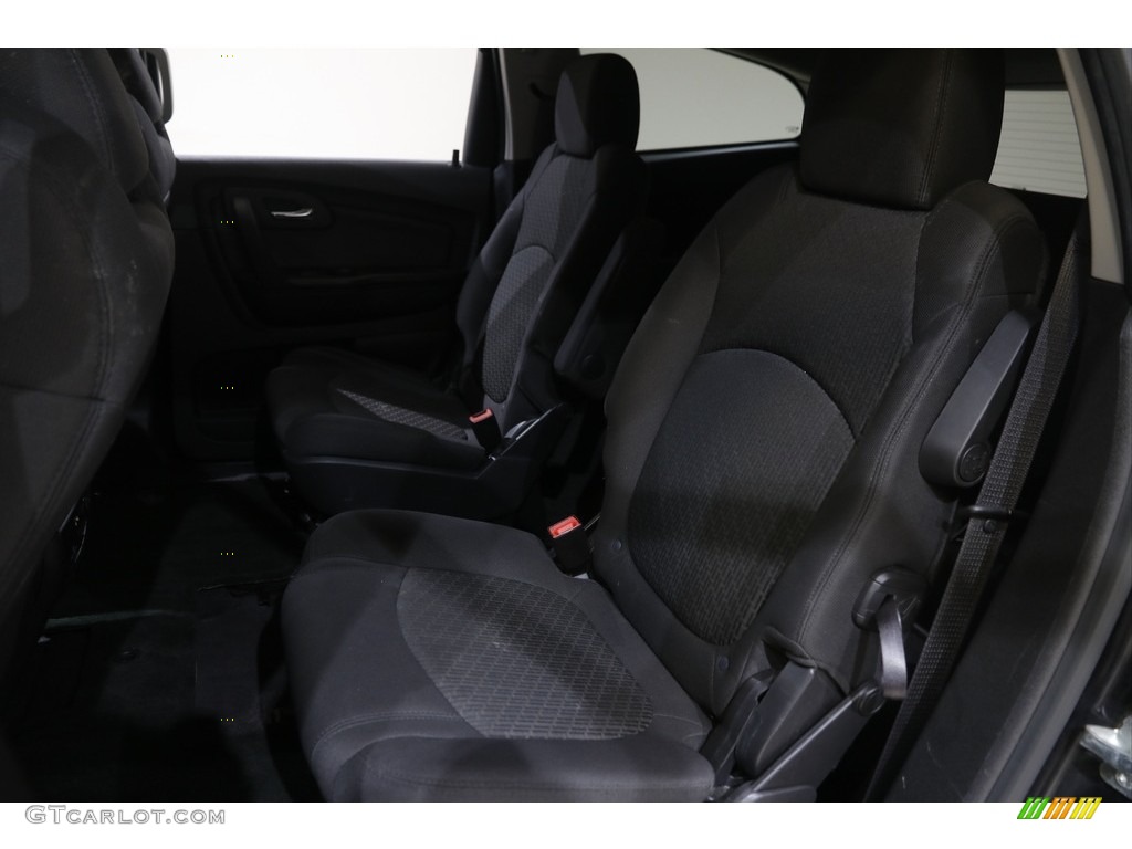 2012 Traverse LT AWD - Black Granite Metallic / Ebony photo #18