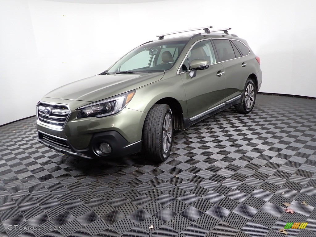 2018 Outback 2.5i Touring - Wilderness Green Metallic / Java Brown photo #8