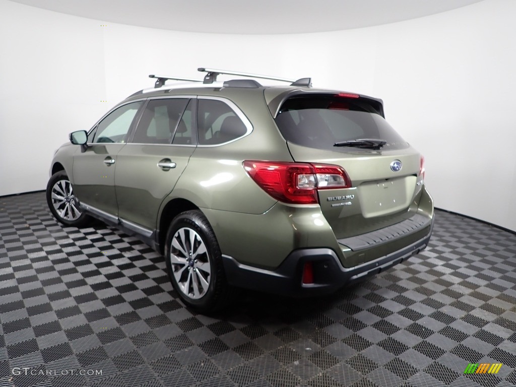 2018 Outback 2.5i Touring - Wilderness Green Metallic / Java Brown photo #9