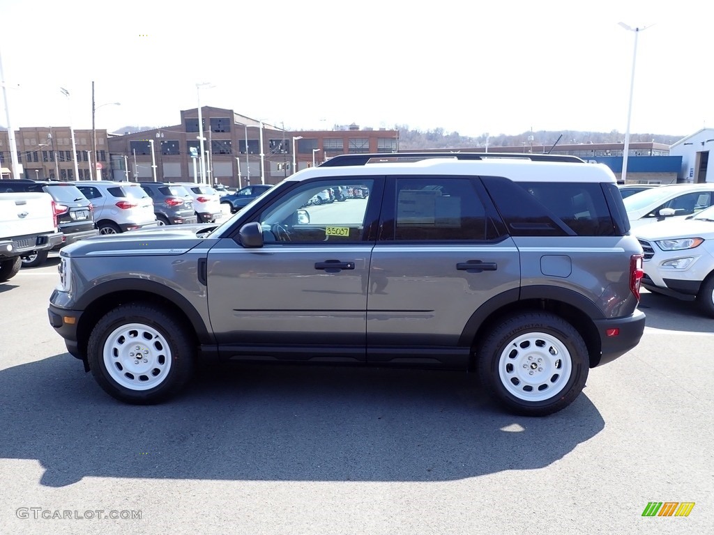 Carbonized Gray Metallic 2023 Ford Bronco Sport Heritage Limited 4x4 Exterior Photo #145856047