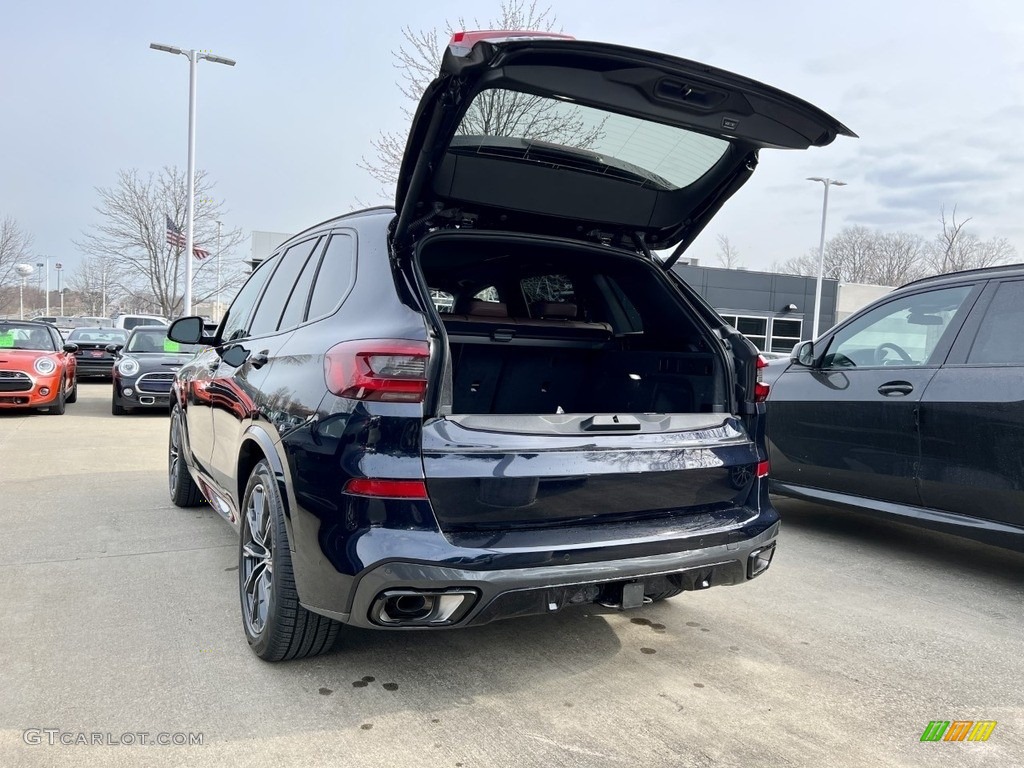 2023 X5 xDrive40i - Carbon Black Metallic / Coffee photo #4